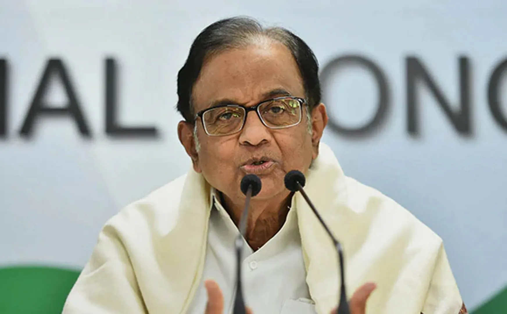FORMER UNION FINANCE MINISTER P CHIDAMBARAM TWEET 